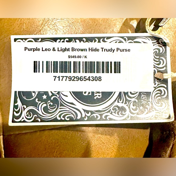 NWT Keep It Gypsy Pink Leopard & Hide Leather Trudy Bag Set - Picture 10 of 16